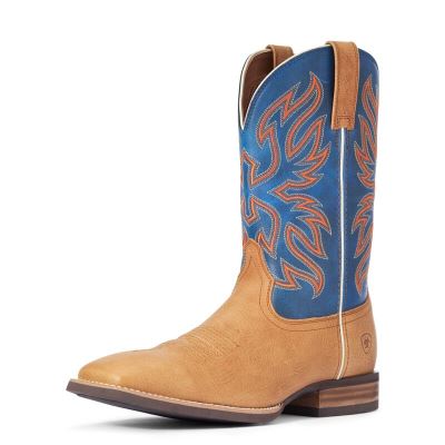 Ariat Everlite Vapor - Western Laarzen Bruin / Blauw Heren - 12058-988